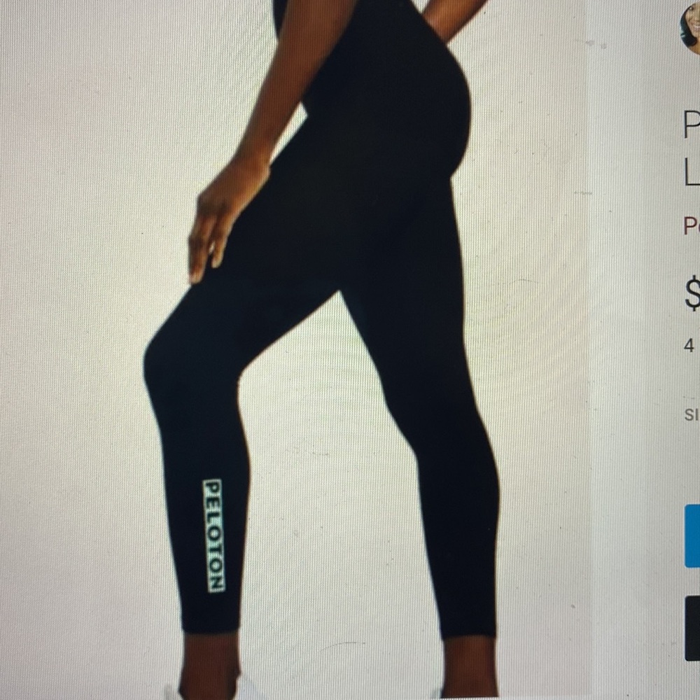 Peloton cadence legging, black XS